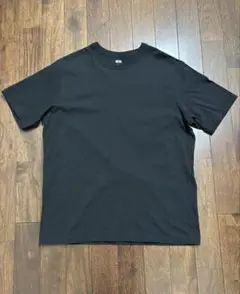 ユニクロU クルーネックTシャツ 半袖 XL ブラック