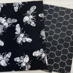 ロラライハリス2枚セット各110×45㎝強 Busy BeesとWire 廃盤