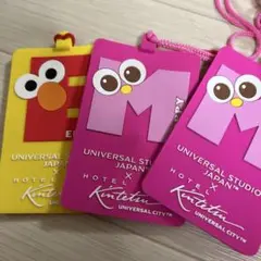 USJ エルモ モッピー キャラクタータグセット