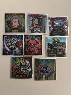 ガンダムマンチョコ シールセット シャア