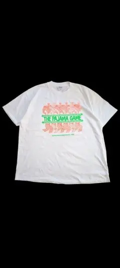 90s 希少 パジャマゲーム ミュージカル　Tシャツ アート シングルステッチ