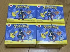 マクドナルド　ポケモン第1弾　コンプリート4種類セット　2025ハッピーセット