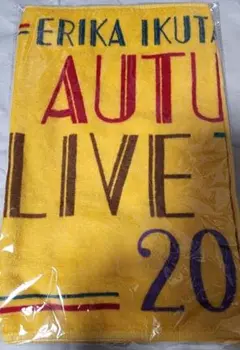 生田絵梨花　Autumn Tour フェイスタオル　イエロー