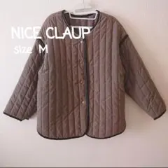 【 本日限定価格 】NICE CLAP　キルティングジャケット Мサイズ
