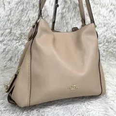 未使用級‼️COACH コーチ　ショルダーバッグ　イーディー　57125 レザー