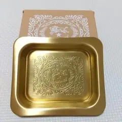 【未使用】IL BISONTE ゴールド真鍮トレイ