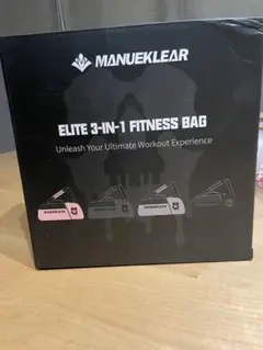 MANUEKLEAR グレー　スポーツバック　多機能　フィットネス　ジム