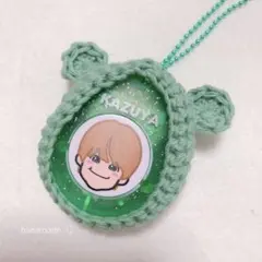 なにわ男子　ボイスキーホルダーカバー(緑)
