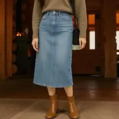 MOTHER ヨークフロントサークル ロングデニムスカート デニム スカート 2025年最新】mother レディース ロングスカートの人気アイテム
