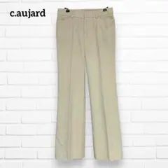 c.aujard クリスチャンオジャール ストレートパンツ センタープレス 秋冬