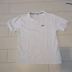 FILA ホワイト Tシャツ Mサイズ ポケット付き