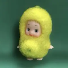 羊毛フェルト夏みかんちゃん キューピー