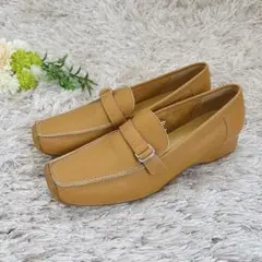 極美品✨BARCLAY モカシン ローファー シボ加工 本革レザー 希少 日本製