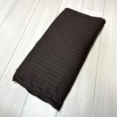 D ダブル　ニトリ　掛ふとんカバー　Nホテル2 ダークブラウン　ホテルスタイル