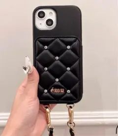 【値下げ中】emu エミュー キルティングミラー iphone スマホケース