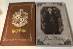 ハリーポッター メモ帳2冊セット マルフォイ/ハッフルパフ ユニバーサルスタジオ