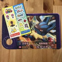 ポケモン　フレンダ　うちわ　ルカリオ　大ピックうちわ　シール　ステッカー