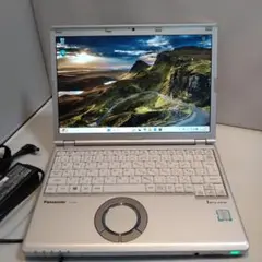 美品レッツノート CF-SZ6　i5 メモリ8 SSD256G 使用290時間