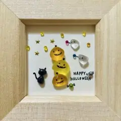 シーグラスアート　ハッピーハロウィン☆