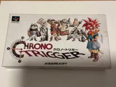中古品 Nintendo スーパーファミコン クロノ・トリガー 箱入り 取説