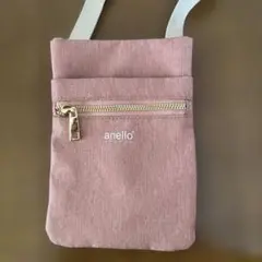 未使用　anello スマホショルダーバッグ ピンク