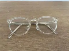 クリアラウンドメガネ zoff