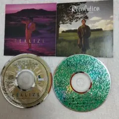 ケース無し】徳永英明 REALIZE・REVOLUTION ２枚