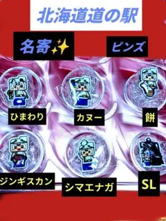 北海道道の駅　ピンズ名寄NEW御当地ピンズ限定なくなるかも!6種類ピンズ✨希少