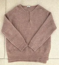 GU レディースニット セーター オーバーサイズ