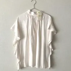 新品　grove 2way トップス　シャツ　ブラウス　エムサイズ