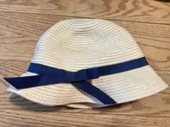麦わら帽子　シンプル