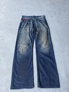Y2K REPLAY ARCHIVE GRUNGE WIDE DENIM