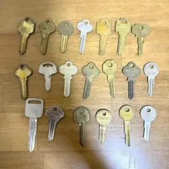 P262 20本 古鍵 キー 企業物 昭和レトロ 60s 70s 80s 90s