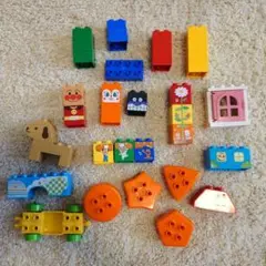 アンパンマンブロック＆デュプロセット　ブロックラボ