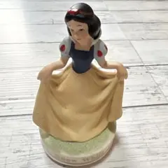 レトロオルゴール　白雪姫ディズニー　陶器 ヴィンテージ　アンティーク　インテリア