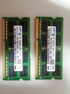 Samsung DDR3 8GB 1600MHz メモリ