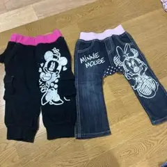 ミニー・マウス パンツ 2点セット　90cm
