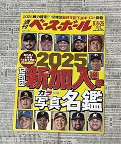 週刊ベースボール 2025 8.18&25