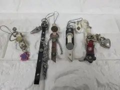 レザーと金属製ストラップ5個セット