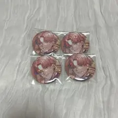 キャラクター缶バッジ 4個セット