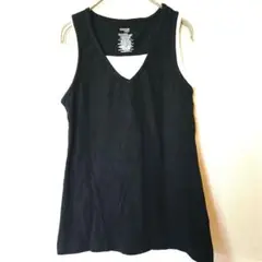 DANSKIN NOW ノースリーブTシャツ S ブラック
