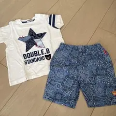 ダブルビー　ホットビスケッツ　80cm 2点セット