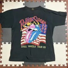 Rolling Stones Steel Wheels Tour 89 Tシャツ