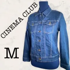 【CINEMA CLUB】シネマクラブ デニムジャケット M カジュアル 美品