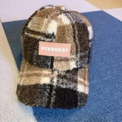 BURBERRY モコモコキャップ