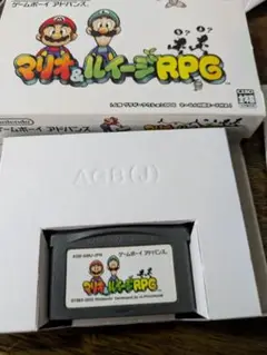 GBA マリオ＆ルイージRPG 箱付き、説明書付き