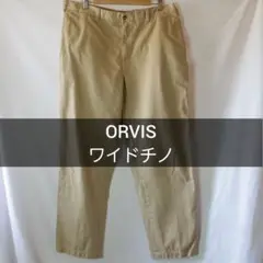 ORVIS ワイドチノ ベージュ チノパン 36 ノータック