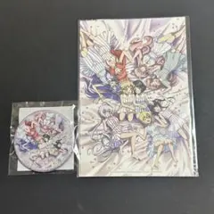 シンフォギア ゲマくじ 集合 ポストカード 缶バッジ