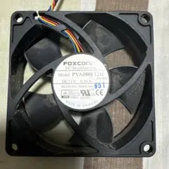 FOXCONN DCブラシレスファン PVA080F12H 80mm