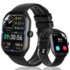 スマートウォッチ Bluetooth通話機能 音楽再生 電卓機能 活動量計